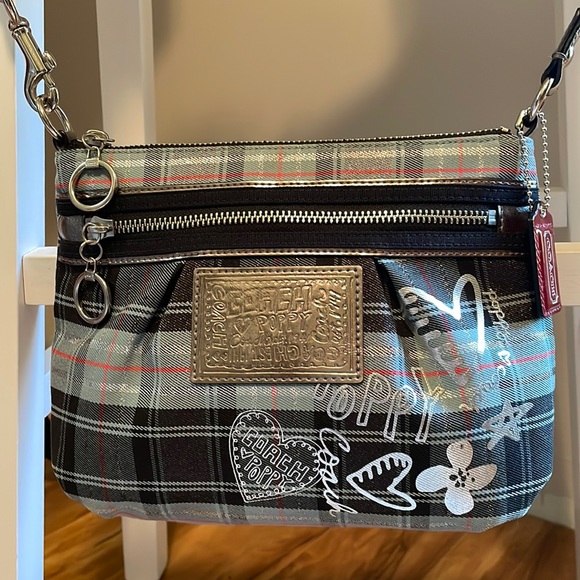 Coach Bags Coach Poppy Tartan Plaid Crossbody Bag Poshmark